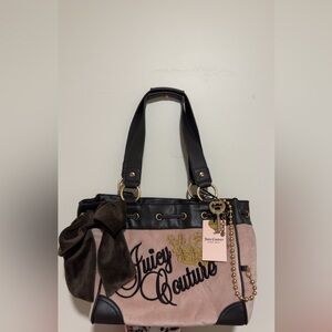 Juicy couture pink & brown daydreamer NWT